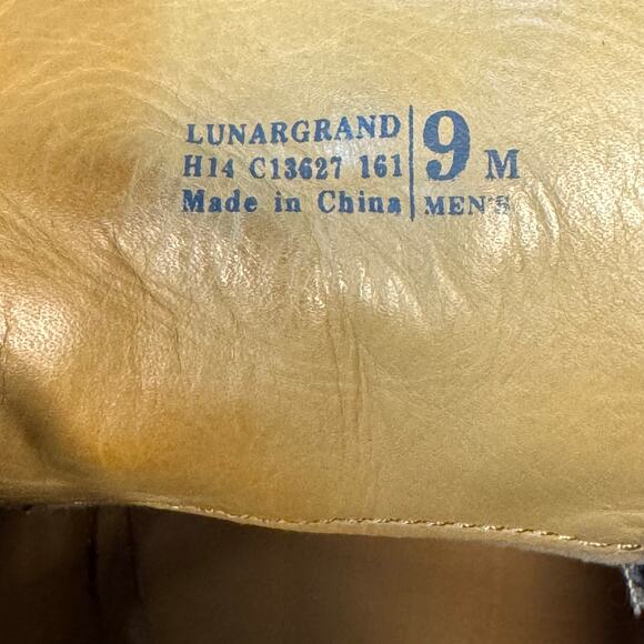 COLE HAAN Lunargrand Chukka Boots Men's 9 Blue Suede Lace Up Ankle Boot Colorful - Picture 10 of 12